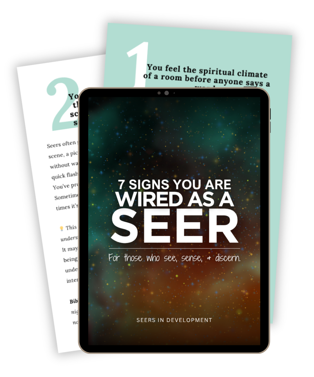 7 Signs You're Wired as a Seer FREEBIE 7 Signs You're Wired as a Seer E-Book FREEBIE